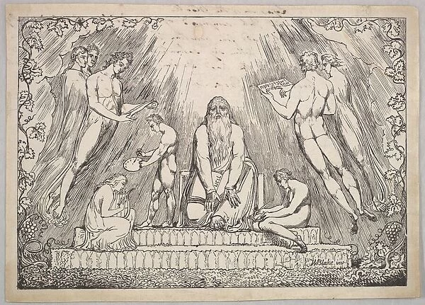 Enoch, 1806-7. Creator: William Blake
