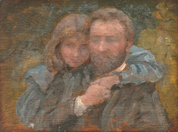 Enrico and Estella Canziani, 1880-1900. Creator: Louisa Starr