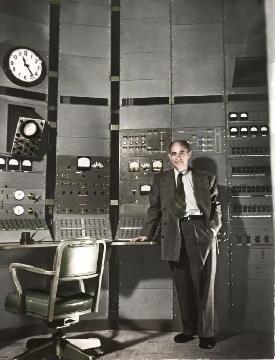 Framed Print : Enrico Fermi, Italian-born American nuclear physicist, c1942 Framed Print : Enrico Fermi, Italian-born American nuclear physicist, c1942
