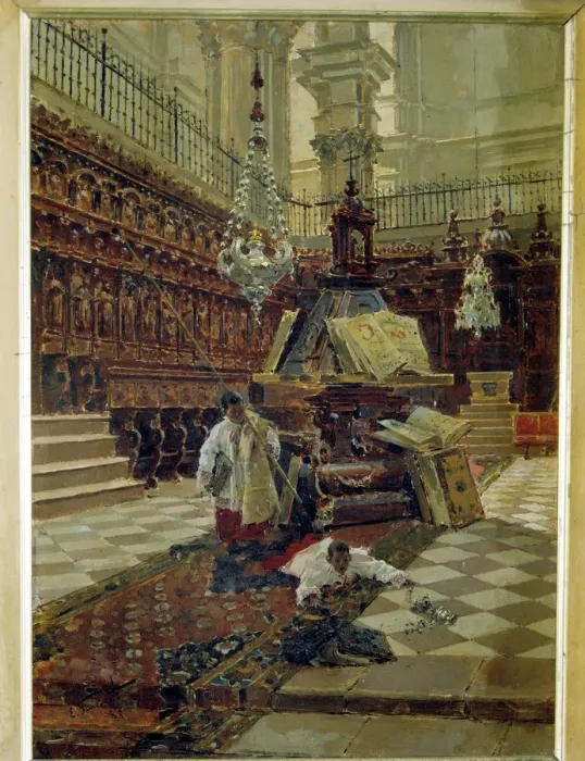 Framed Print : Enrique Simonet