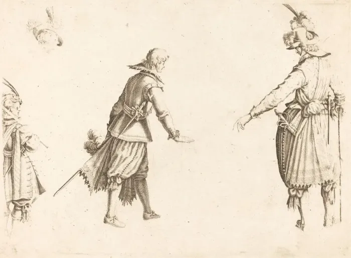 Framed Print : The Enrollment of the Troops, c. 1614. Creator: Jacques Callot Framed Print : The Enrollment of the Troops, c. 1614. Creator: Jacques Callot