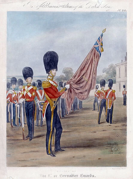 Ensign of the Grenadier Guards, 1844