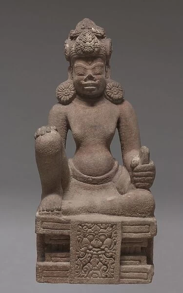 Enthroned planetary deity, 850-875. Creator: Unknown