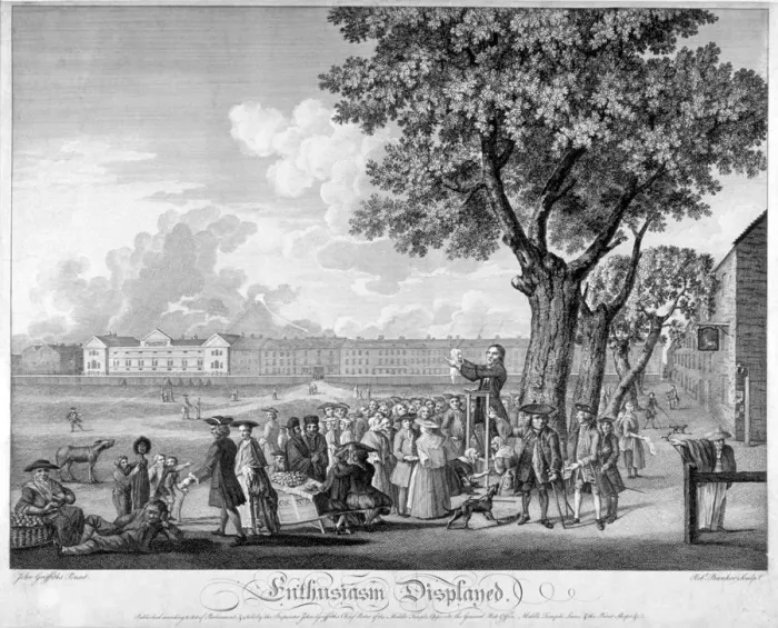 Framed Print : Enthusiasm Displayed 1750. Artist: Robert Pranker Framed Print : Enthusiasm Displayed 1750. Artist: Robert Pranker