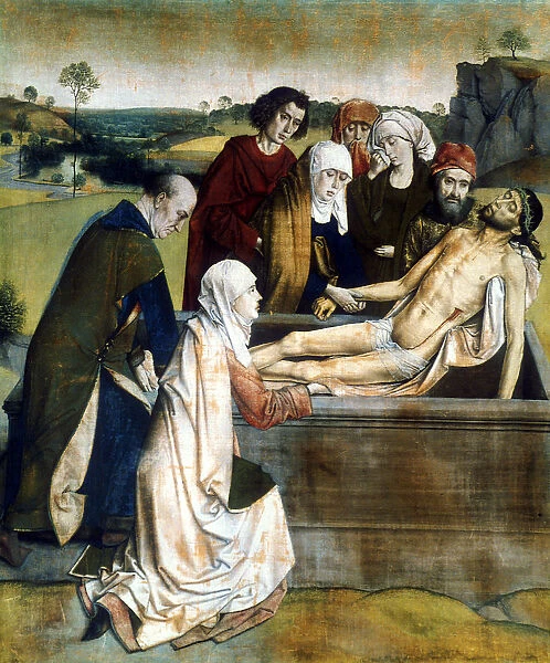 The Entombment, 1450s. Artist: Dieric Bouts