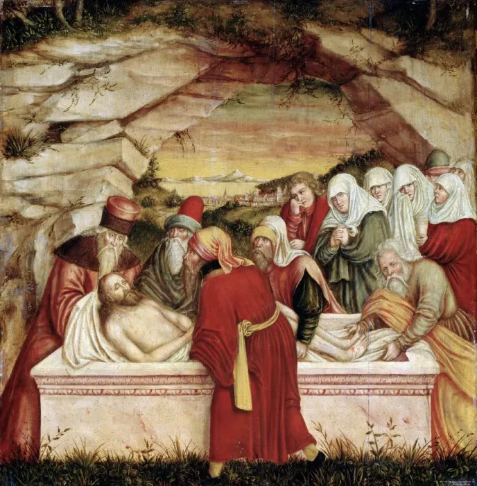 Framed Print : The Entombment Framed Print : The Entombment