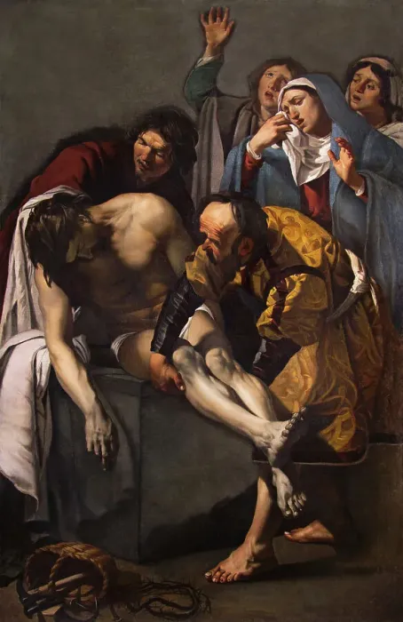 Framed Print : The Entombment, 1617 Framed Print : The Entombment, 1617