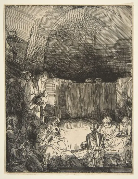 Framed Print : The Entombment, ca. 1654. Creator: Rembrandt Harmensz van Rijn Framed Print : The Entombment, ca. 1654. Creator: Rembrandt Harmensz van Rijn