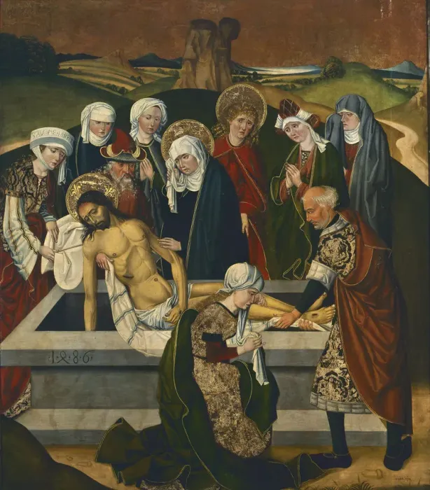 Framed Print : The Entombment of Christ Framed Print : The Entombment of Christ