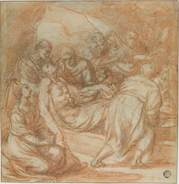 Framed Print : Entombment of Christ, n.d. Creator: Unknown Framed Print : Entombment of Christ, n.d. Creator: Unknown