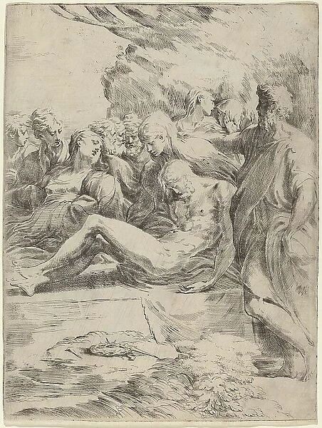 The Entombment. Creator: Parmigianino