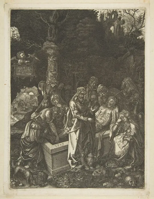 Framed Print : Entombment. n. d. Creator: Unknown Framed Print : Entombment. n. d. Creator: Unknown
