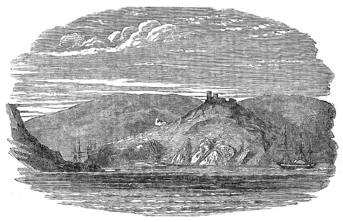 Framed Print : Entrance to Balaclava Harbour, 1854. Creator: Unknown Framed Print : Entrance to Balaclava Harbour, 1854. Creator: Unknown