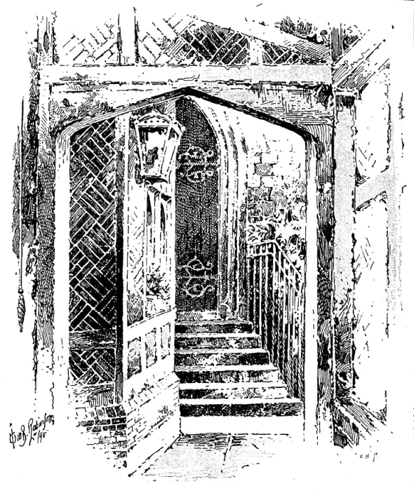 Framed Print : Entrance to the Curfew Tower, Windsor Castle, 1895. Creator: Carl Hentschel Framed Print : Entrance to the Curfew Tower, Windsor Castle, 1895. Creator: Carl Hentschel