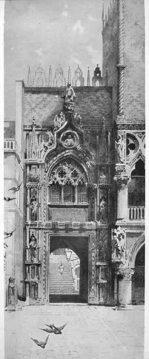 Framed Print : Entrance to the Doges Palace, c1870, (1911). Artist: David Law Framed Print : Entrance to the Doges Palace, c1870, (1911). Artist: David Law