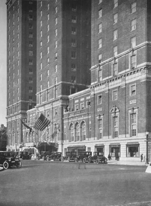 Framed Print : Detail of entrance front, Hotel Statler, Buffalo, New York, 1923 Framed Print : Detail of entrance front, Hotel Statler, Buffalo, New York, 1923