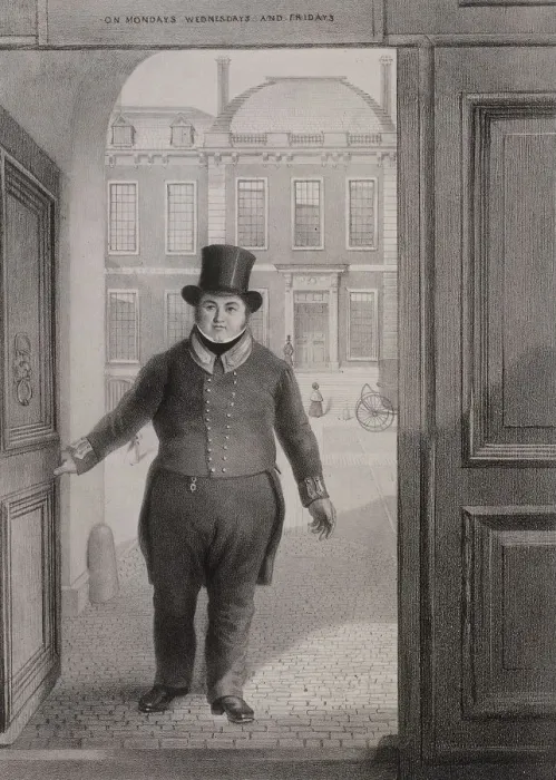 Framed Print : Entrance Gate, British Museum, Holborn, London, c1850. Artist: Alexander O Driscoll Framed Print : Entrance Gate, British Museum, Holborn, London, c1850. Artist: Alexander O Driscoll