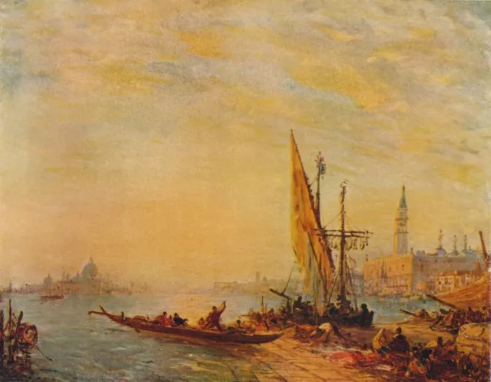 Framed Print : Entrance To The Grand Canal, Venice, c1875. Artist: Felix Francois Georges Philibert Ziem Framed Print : Entrance To The Grand Canal, Venice, c1875. Artist: Felix Francois Georges Philibert Ziem