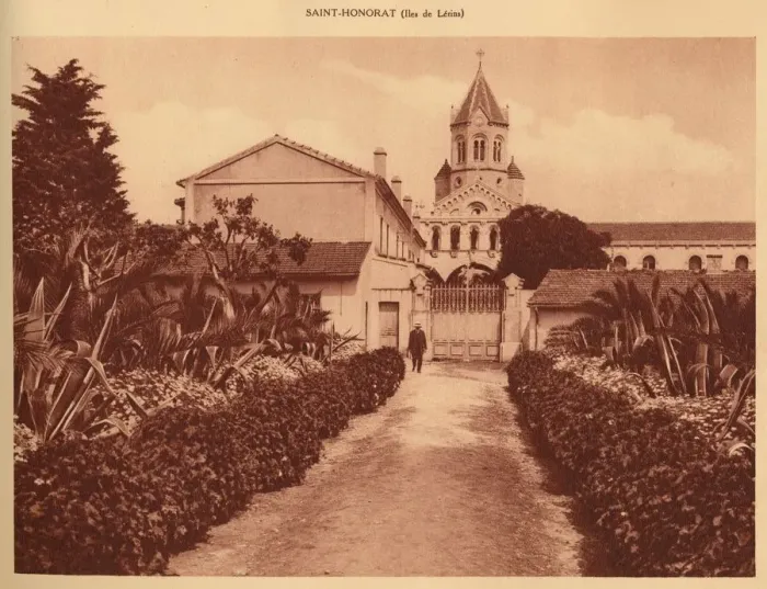 Framed Print : Entrance of the Monastery, Saint-Honorat, 1930. Creator: Unknown Framed Print : Entrance of the Monastery, Saint-Honorat, 1930. Creator: Unknown