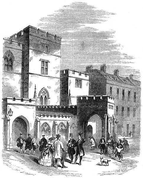 The entrance to the old House of Lords, 18th century (19th century)