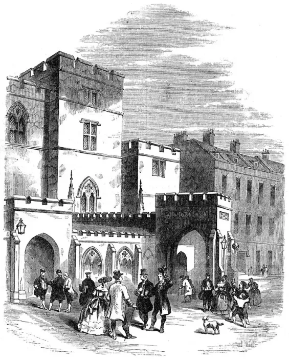 Framed Print : The entrance to the old House of Lords, 18th century (19th century) Framed Print : The entrance to the old House of Lords, 18th century (19th century)