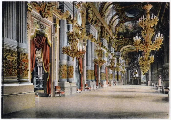 Framed Print : Entrance of the Palais Garnier, Paris, c1900 Framed Print : Entrance of the Palais Garnier, Paris, c1900