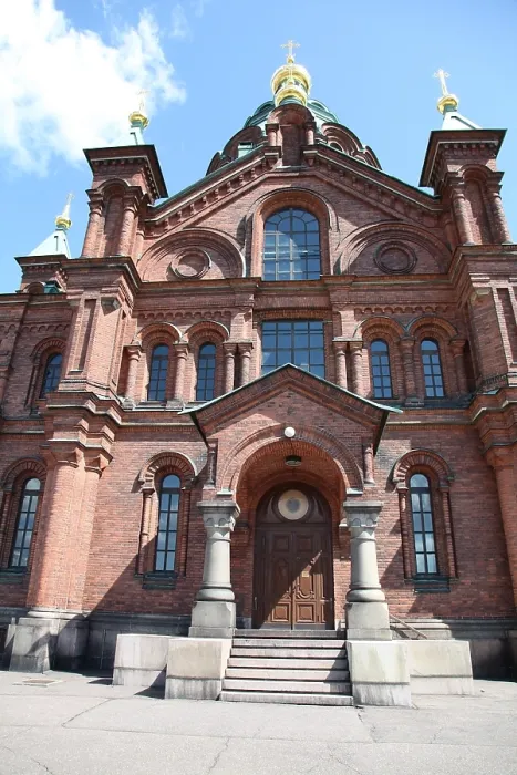 Framed Print : Entrance, Uspenski Cathedral, Helsinki, Finland, 2011. Artist: Sheldon Marshall Framed Print : Entrance, Uspenski Cathedral, Helsinki, Finland, 2011. Artist: Sheldon Marshall