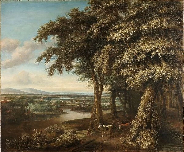 The Entrance to the Woods, 1650-1688. Creator: Philip Koninck