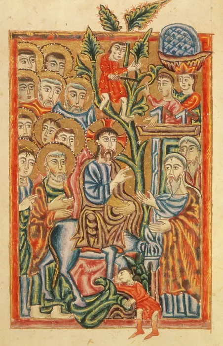 Framed Print : The entry of Christ into Jerusalem, 1541. Creator: Unknown Framed Print : The entry of Christ into Jerusalem, 1541. Creator: Unknown