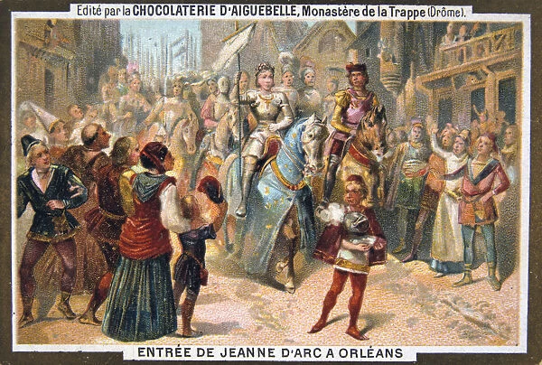 Entry of Joan of Arc into Orleans, 1429, (19th century)