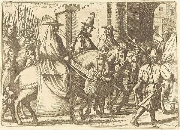 Entry Into the Town of Ferrara, 1612. Creator: Jacques Callot