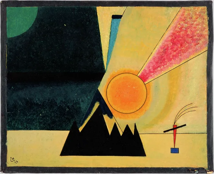 Framed Print : Entwicklung (Development), 1926. Creator: Kandinsky, Wassily Vasilyevich (1866-1944) Framed Print : Entwicklung (Development), 1926. Creator: Kandinsky, Wassily Vasilyevich (1866-1944)