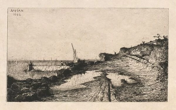 Environs of Carqueronne (Environs de Carqueronne), 1882. Creator: Adolphe Appian (French