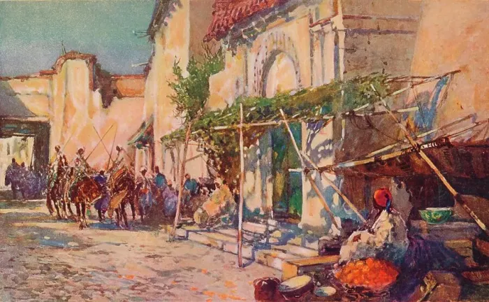 Framed Print : The Envoy, c1908. Artist: George Charles Haite Framed Print : The Envoy, c1908. Artist: George Charles Haite