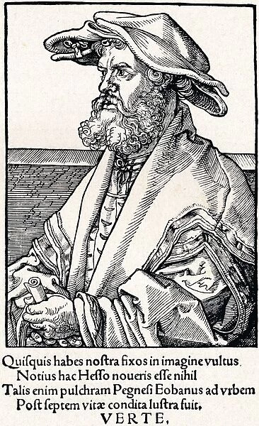 Eobanus Hesse, 1527 (1906). Artist: Albrecht Durer