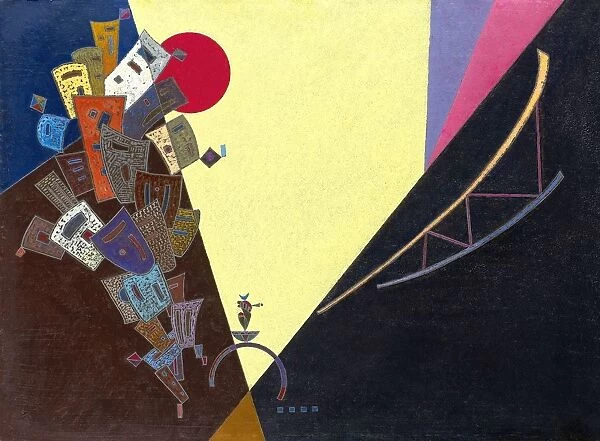 Epanouissement, 1943. Artist: Kandinsky, Wassily Vasilyevich (1866-1944)