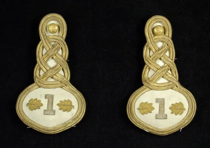 Framed Print : Epaulets, American, 1860-80. Creator: Unknown Framed Print : Epaulets, American, 1860-80. Creator: Unknown