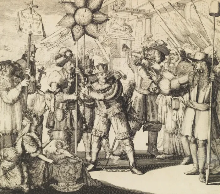 Framed Print : The Epiphany of the New Antichrist (L Epiphane du Nouveau Antichrist), 1689