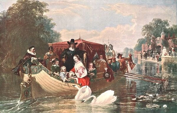 An Episode in the Happier Days of Charles I, 1853, (c1902). Creator: Unknown