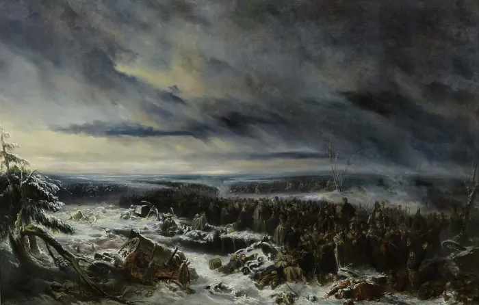 Framed Print : Episode of the Russian Campaign, 1836. Creator: Charlet, Nicolas-Toussaint (1792-1845) Framed Print : Episode of the Russian Campaign, 1836. Creator: Charlet, Nicolas-Toussaint (1792-1845)