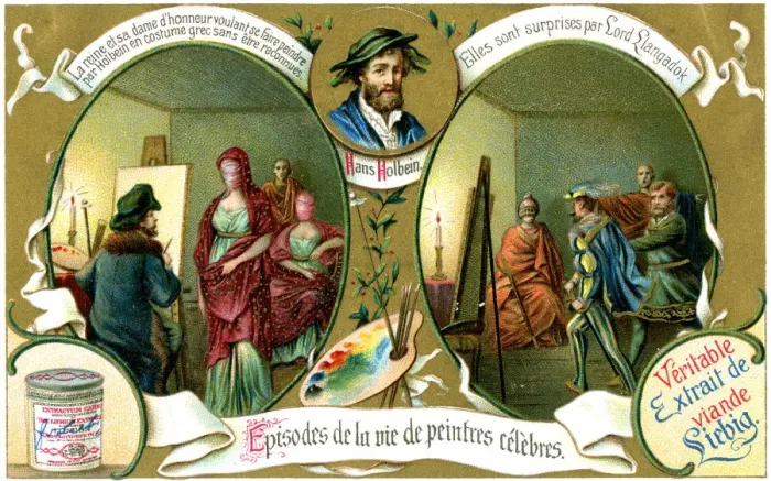 Framed Print : Episodes of the Life of Famous Painters: Hans Holbein, (c1900) Framed Print : Episodes of the Life of Famous Painters: Hans Holbein, (c1900)