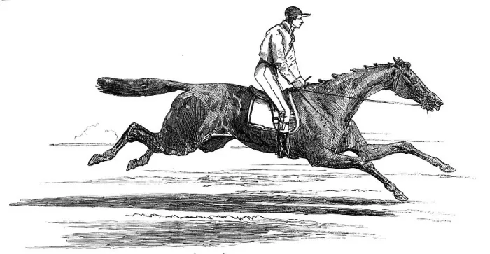 Framed Print : Epsom Races - Ellington, Winner of the Derby, 1856. Creator: Unknown. Epsom Races - Ellington, Winner of the Derby, 1856. Creator: Unknown Framed Print : Epsom Races - Ellington, Winner of the Derby, 1856. Creator: Unknown. Epsom Races - Ellington, Winner of the Derby, 1856. Creator: Unknown