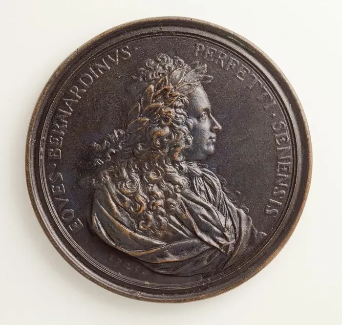 Framed Print : Eques. Bernardinus (image 1 of 2), 1725. Creator: Massimiliano Soldani Framed Print : Eques. Bernardinus (image 1 of 2), 1725. Creator: Massimiliano Soldani