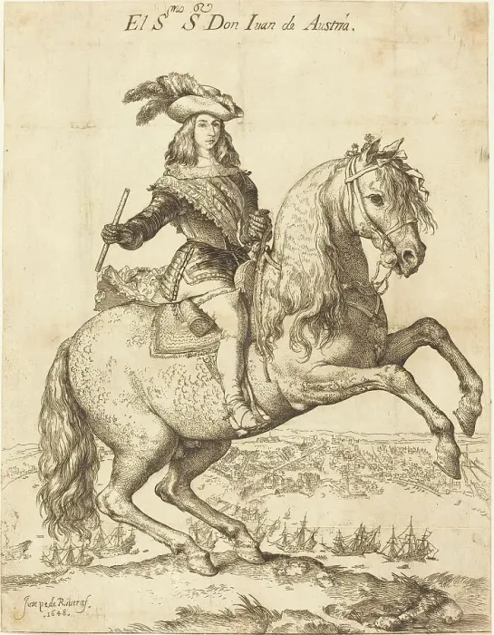Framed Print : Equestrian Portrait of Don Juan de Austria, 1648. Creator: Jusepe de Ribera Framed Print : Equestrian Portrait of Don Juan de Austria, 1648. Creator: Jusepe de Ribera