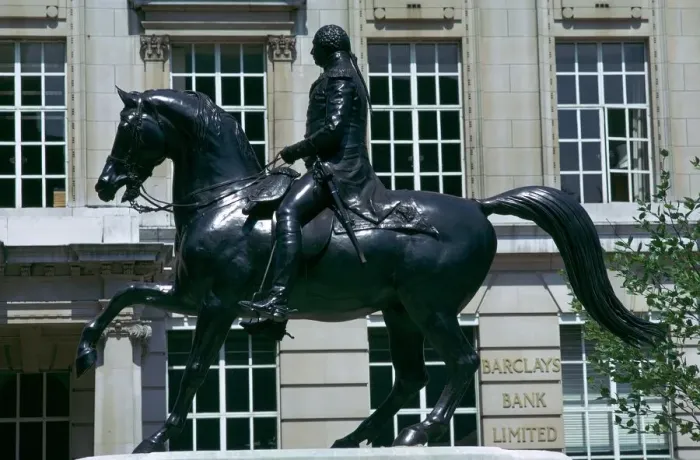 Framed Print : Equestrian Statue of King George III, 19th century. Artist: Matthew Cotes Wyatt Framed Print : Equestrian Statue of King George III, 19th century. Artist: Matthew Cotes Wyatt