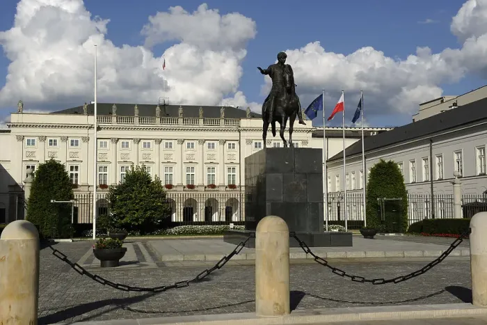 Framed Print : Equestrian statue of Prince Jozef Poniatowski (1763-1813), Presidential Palace, Warsaw, Poland, 2013. Creator: LTL Framed Print : Equestrian statue of Prince Jozef Poniatowski (1763-1813), Presidential Palace, Warsaw, Poland, 2013. Creator: LTL