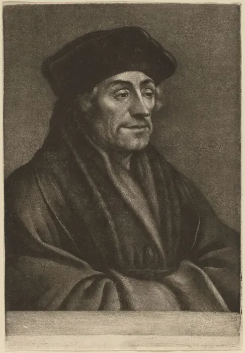 Framed Print : Erasmus. Creator: Wallerant Vaillant Framed Print : Erasmus. Creator: Wallerant Vaillant