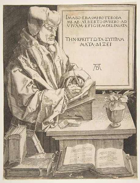 Erasmus of Rotterdam (copy). n. d. Creator: Unknown