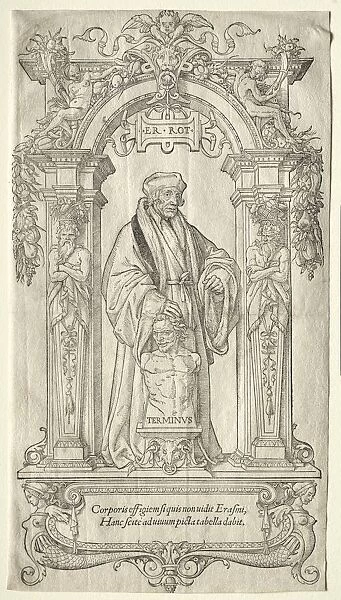Erasmus of Rotterdam. Creator: Hans Holbein (German, 1497  /  98-1543)