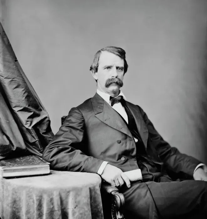 Framed Print : Erastus Wells of Missouri, between 1860 and 1875. Creator: Unknown Framed Print : Erastus Wells of Missouri, between 1860 and 1875. Creator: Unknown